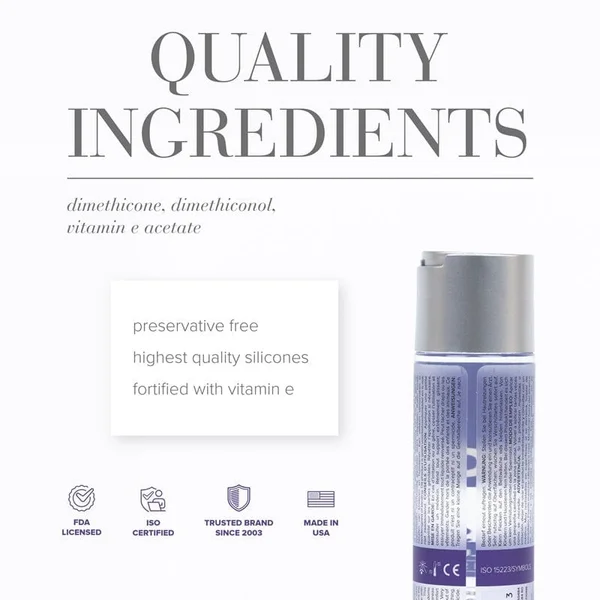 JO XTRA Silky Ultra-Thin Silicone Based Personal Lubricant 1 fl oz — image 11 of 12