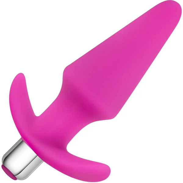 Luxe Discover Silicone Vibrating Butt Plug by Blush Novelties - Pink — image 5 of 5