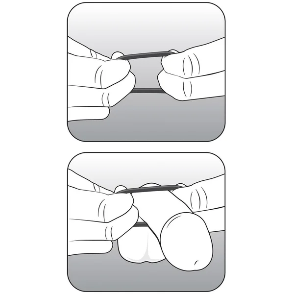 Performance VS4 Pure Premium Silicone Cock Rings By Blush Novelties - Black — image 12 of 12