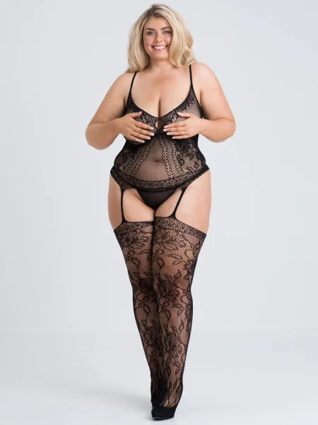 Lovehoney Plus Size Crotchless Regency Bodystocking
