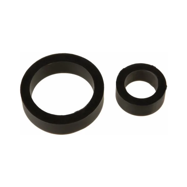 Titanmen Cock Ring Platinum Silicone Double Pack — image 5 of 11