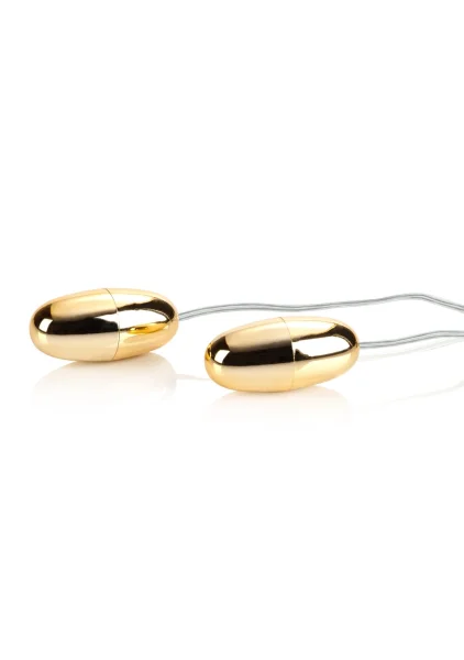 Pocket Exotics Vibrating Double Gold Bullets