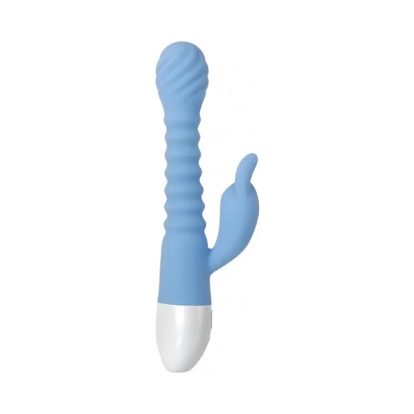 Evolved Bendy Bunny Dual Motors 8 Speeds&functions Ubs Rechargeable Cord Included Silicone Waterproo — image 4 of 9