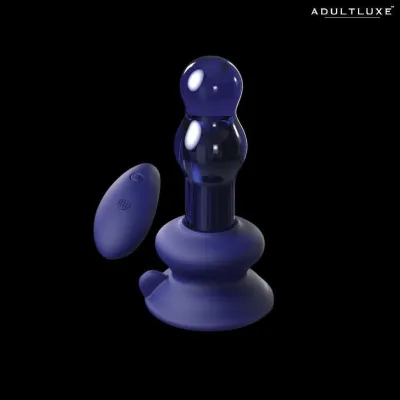 Icicles Remote Control Glass Butt Plug