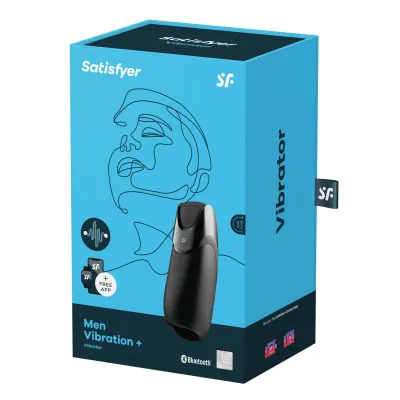 Men Vibration Vibrator Black