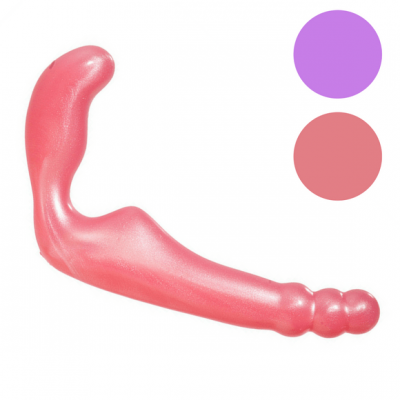 Platinum Premium Silicone Gal Pal Strapless Strap on from Doc Johnson