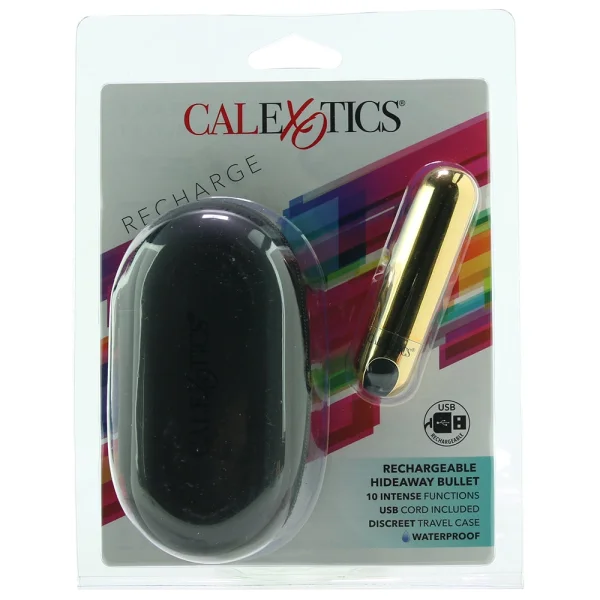 Rechargeable Hideaway Bullet - Gold