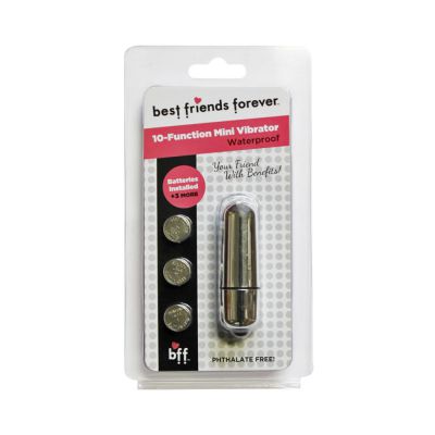 Bff Waterproof Friends W benefits Bullet Silver 6cm
