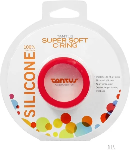 Tantus Super Soft C-ring - Red