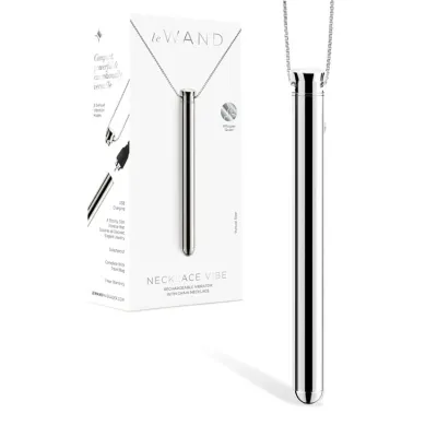 Le Wand Vibrating Necklace Silver