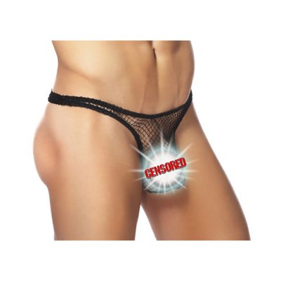 Male Power Stretch Net Bong Thong S M Underwear