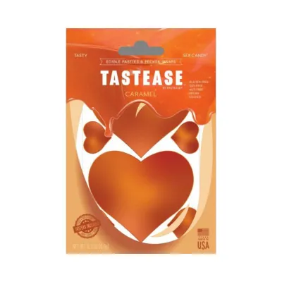 Tastease By Pastease Caramel Candy Edible Pasties Pecker Wraps