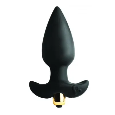 Butt Throb Black Vibrating Plug