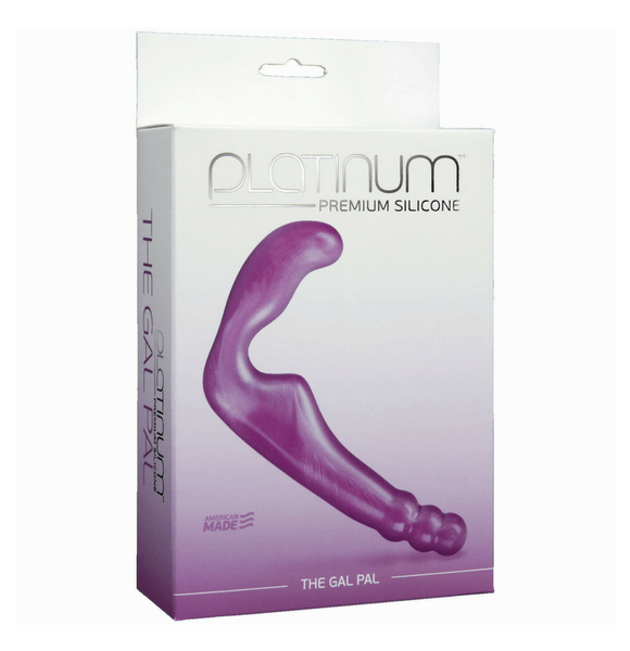 Platinum Premium Silicone Gal Pal Strapless Strap-on from Doc Johnson
