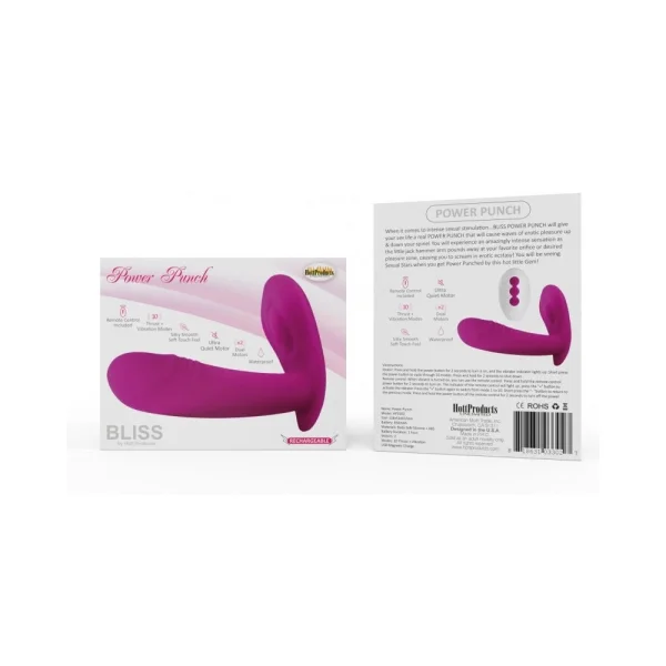 Bliss Power Punch Thrusting Vibe — image 8 of 8
