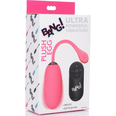BG 28X Plush Egg Remote Pink