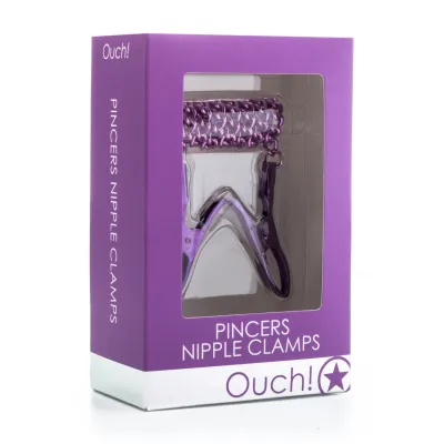 Pincers Nipple Clamps Purple