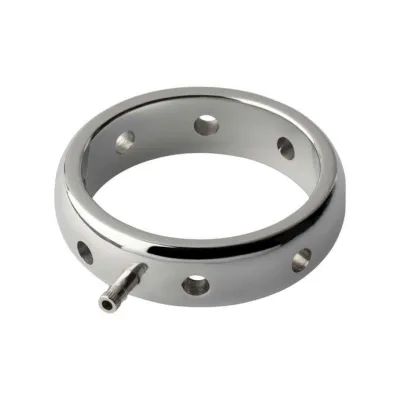 Prestige Metal Electro Cock Ring 50mm Silver