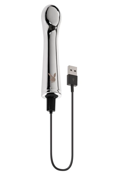 Playboy Pleasure Swoon Rechargeable Waterproof Aluminum Alloy G-Spot Vibrator