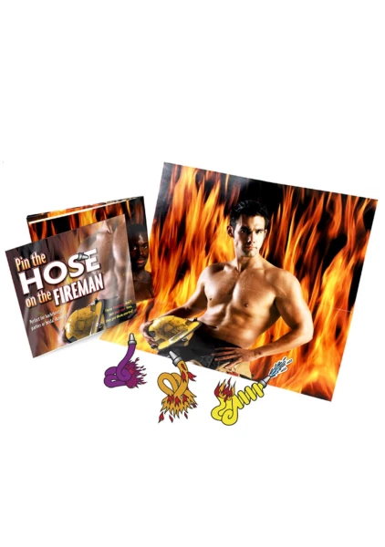 Pin The Hose On The Fireman Game