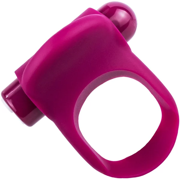 Charged You-Turn Plus Vibrating Silicone Cock Ring By Screaming O - Merlot — image 5 of 8