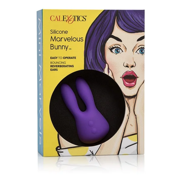 Mini Marvels Silicone Marvelous Bunny Vibrator by CalExotics — image 11 of 13