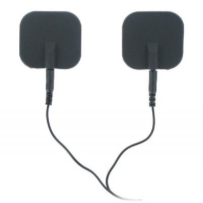Zeus Deluxe Black Electro Pads 2 Pack
