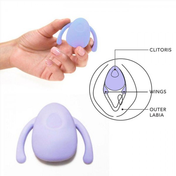 Eva Hands-Free Silicone Rechargeable Clit Vibe