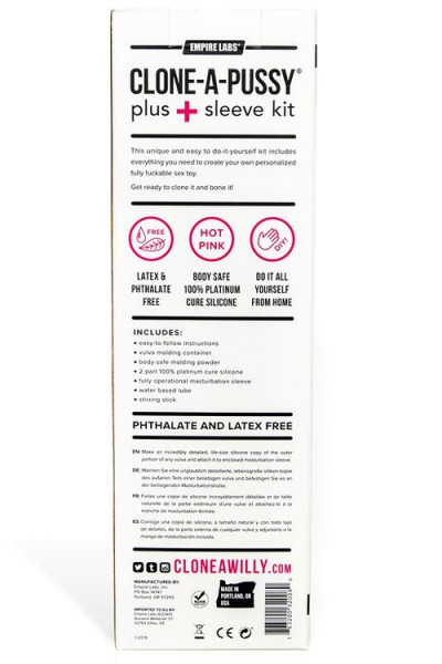 Empire Labs Clone-A-Pussy Plus Masturbator Casting Kit