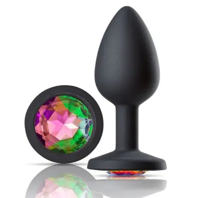 Silicone Jeweled Anal Plug Perfect For Beginners