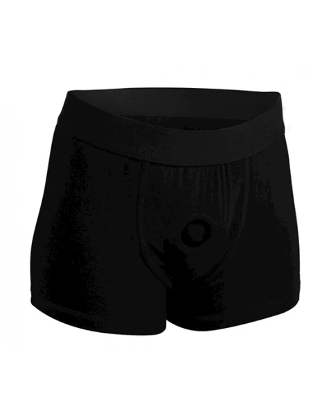 Mod Strap On Style Harness With Built In O Ring-ml - Black -  M/l