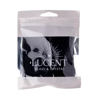 Lucent Crystalline Glass Butt Plug Blue 3 2 Inch