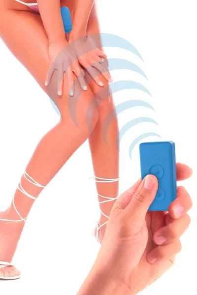 Pipedream 3" Blue Bullet Wireless Remote Control