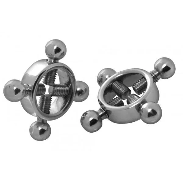 Stainless Steel Rings Of Fire Nipple Press Set — image 6 of 6