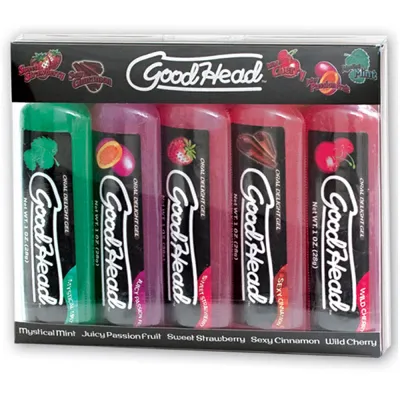 Doc Johnson GoodHead Oral Delight Gel 5 Pack 1oz PACK OF 2