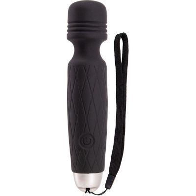 Vivacious Tip Flexi head Rechargeable Massager Black