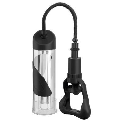 Blow N Grow Penis Pump Clear Black