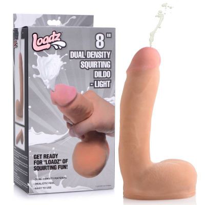 Loadz 8 Dual Density Squirting Dildo