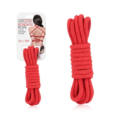 Sexy Bondage Rope 3m 10ft Red