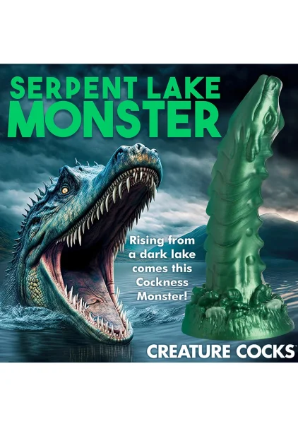 Creature Cocks - Cockness Monster Lake Creature Silicone Dildo