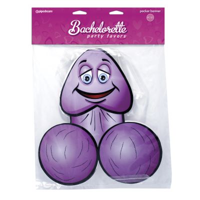 Bachelorette Party Pecker Banner 12Ft