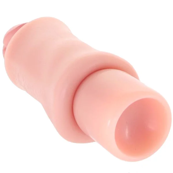 Fantasy X-tensions Elite Silicone 8" Penis Extension With 2" Removable Extender  - Vanilla