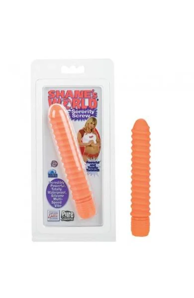 Shane's Sorority Screw Vibe Silicone Orange