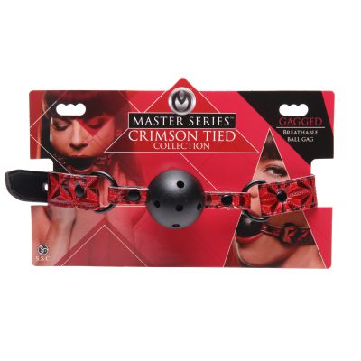 Gagged Breathable Ball Gag