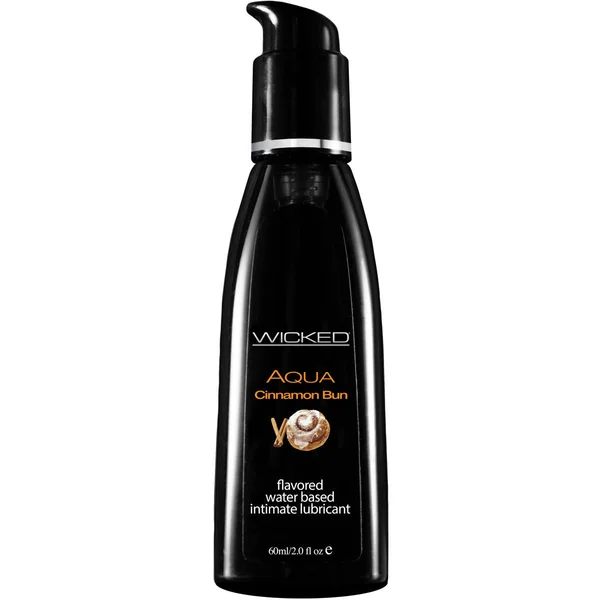 Wicked Aqua Cinnamon Bun Water Based Personal Lubricant 2 fl oz — image 4 of 6