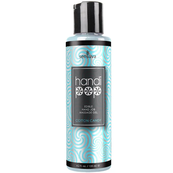 HandiPop Edible Handjob Massage Gel by Sensuva 4.2 fl oz - Cotton Candy — image 2 of 2