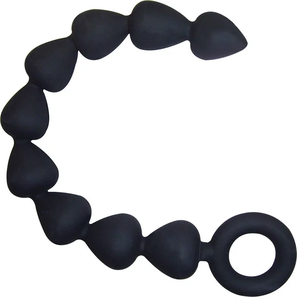 Sex & Mischief Silicone Anal Beads by Sportsheets — image 2 of 2