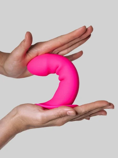 Hitsens 2 Thermo-Reactive Dual Density Silicone Dildo 6 Inch — image 4 of 5