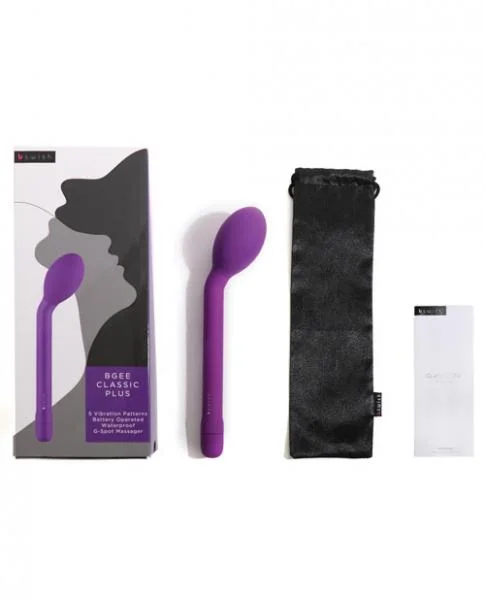 Bgee Classic Plus G-Spot Massager Purple