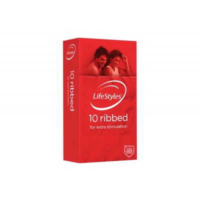 LifeStyles Ribbed 10s 2 SKYN Condoms